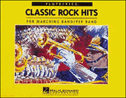 Classic Rock Hits Marching Band Collections sheet music cover